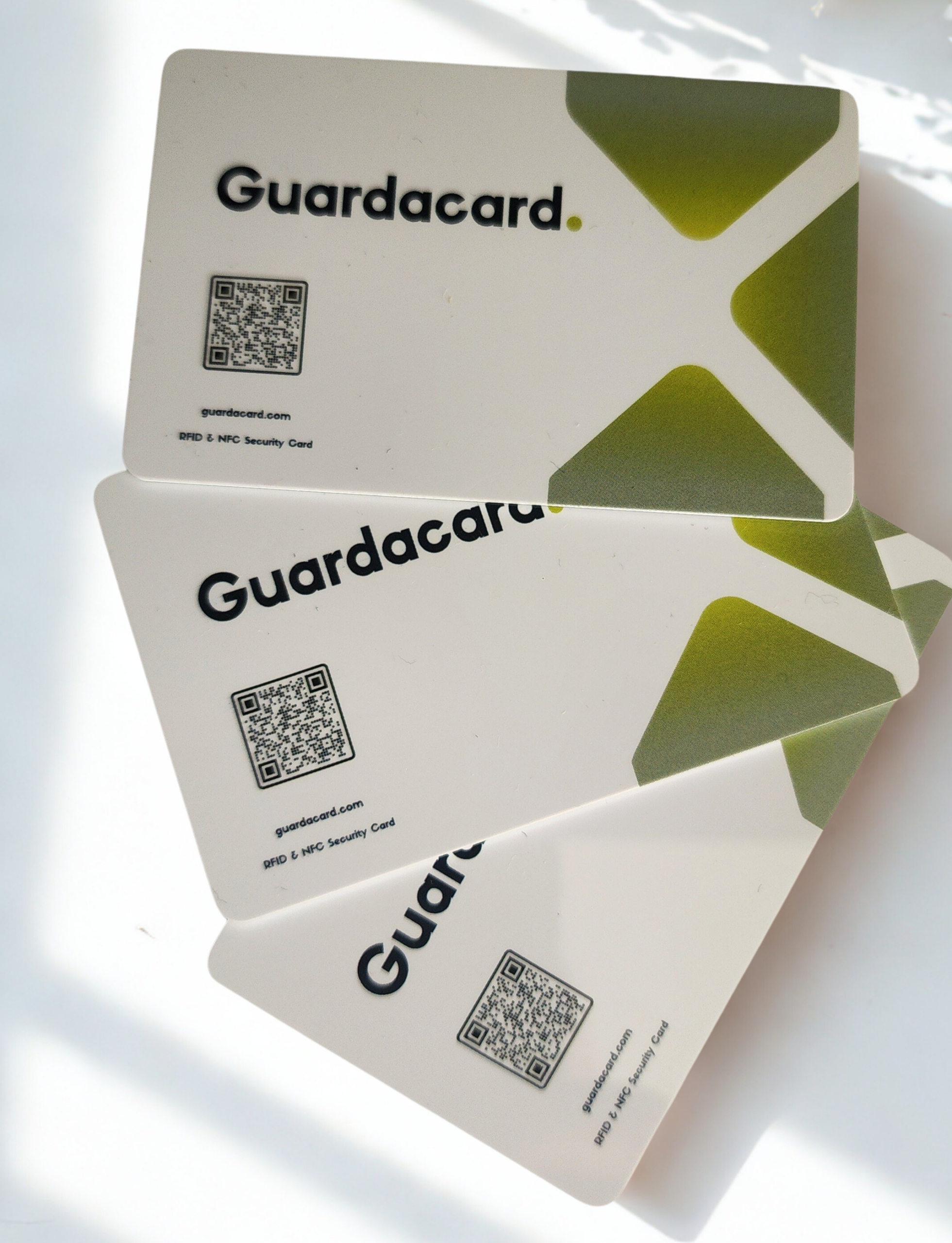 Three Guardacards Guardacard Four Pack